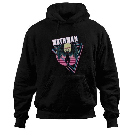 Mothman Retro Vintage Monster Creepy Cryptid Hoodies