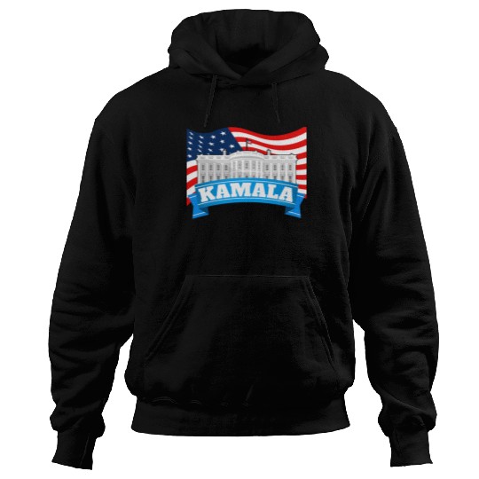 Kamala Harris 2024 For President White House Hoodies
