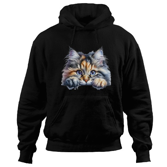 Siberian cat Hoodies