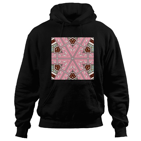 eyes on nature mandala Hoodies