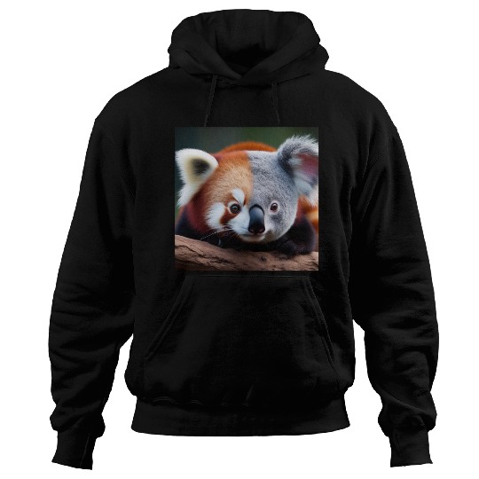 The red panda-koala Hoodies