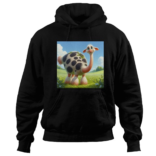 The ostrich-cow Hoodies