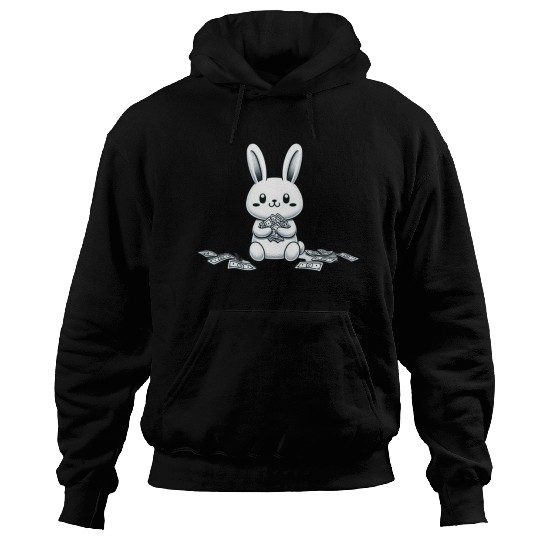 lucky money rabbit Hoodies