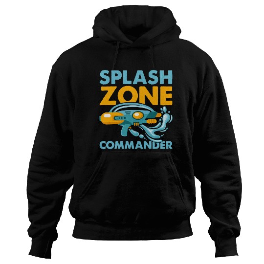 Splash Zone Commander Water Fun Summer Squirt Gun Hoodies
