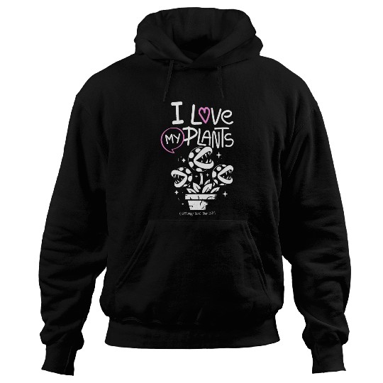 I Love My Plants – Cute Venus Flytrap Plant Lover Hoodies