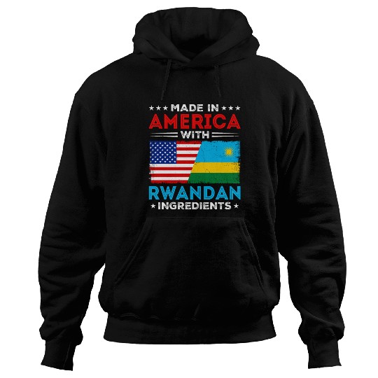 American Crafted Rwandan Powered Rwanda Hoodies