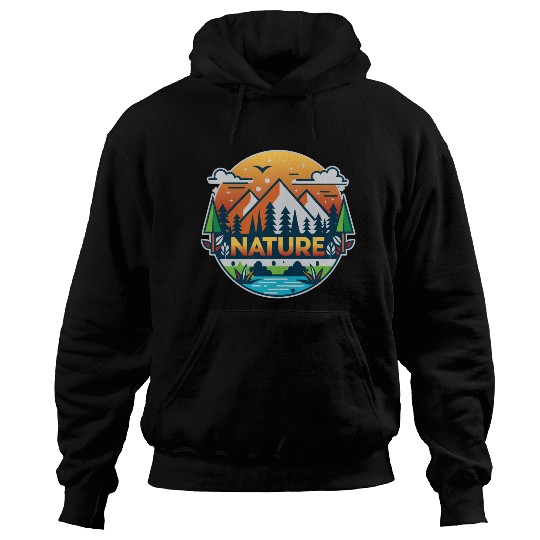 Adventure and Nature: Design for Brave Explorers Hoodies