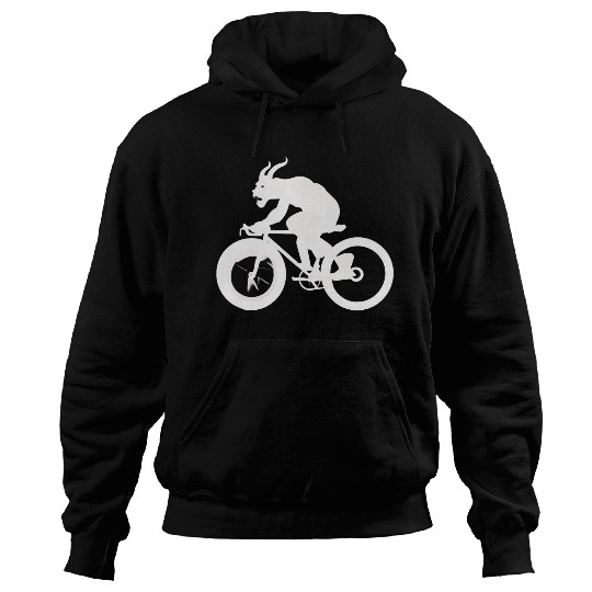 devil on bicycle Hoodies