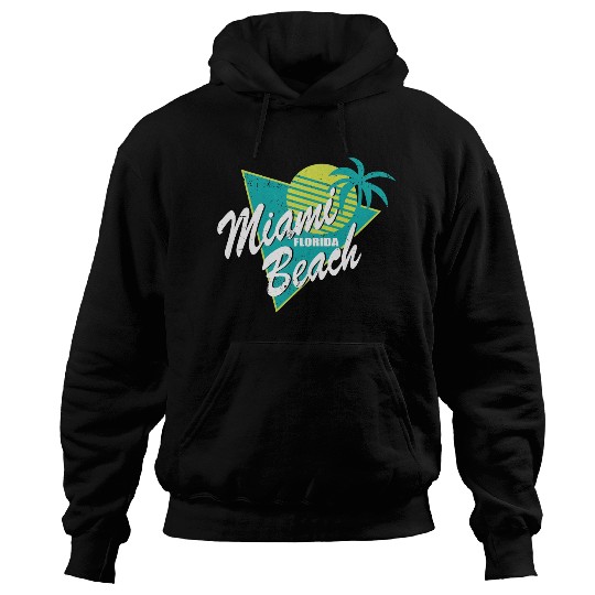 Miami Florida Beach Hoodies