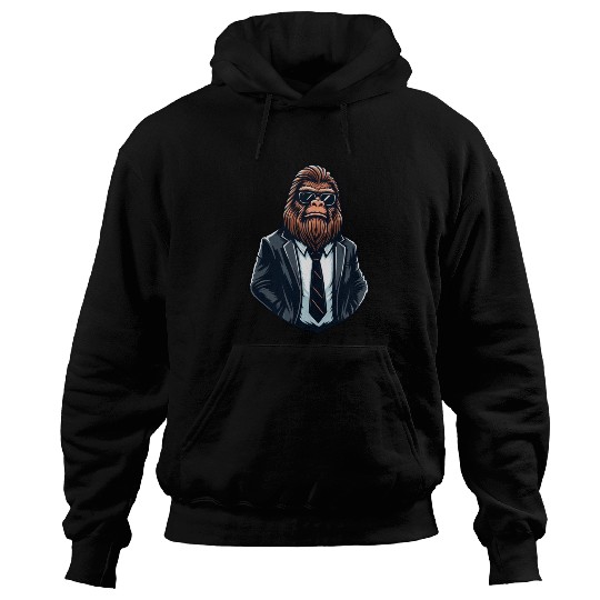Bigfoot Businessman - Cool Funny Sasquatch Hoodies