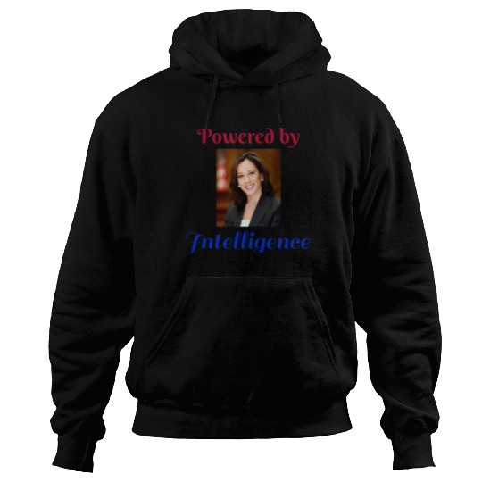 Powered by Intelligence / Politics Hoodies