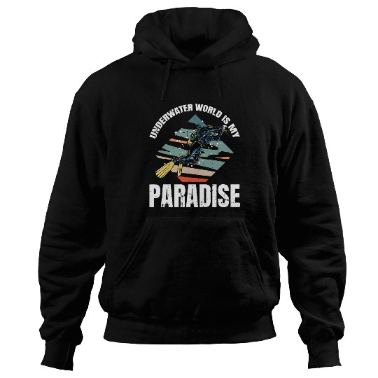 Underwater World Is My Paradise Hoodies