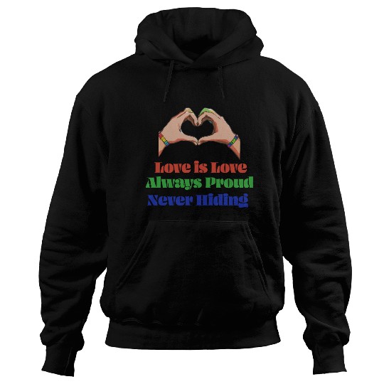 love is love glbt design Hoodies