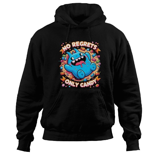 Stitch Halloween Disneyland No Regrets Only Candy Hoodies