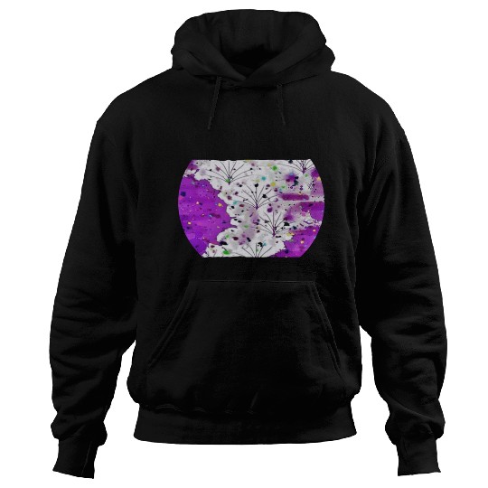 Purple Stream Hoodies