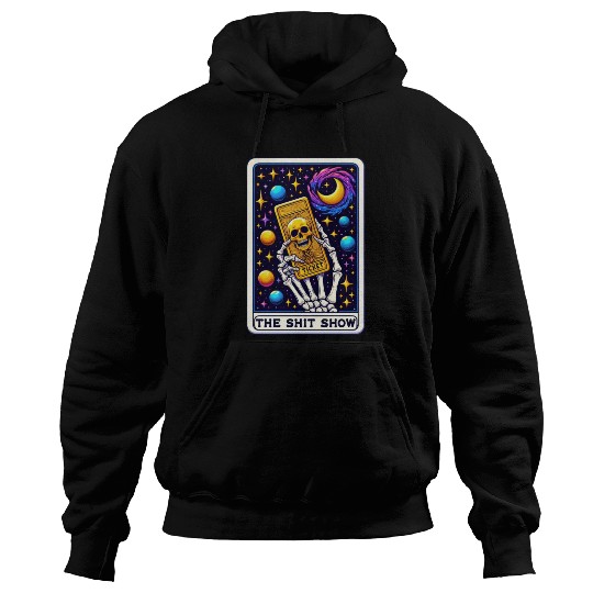 Tarot Card Collection - The Shit Show Hoodies