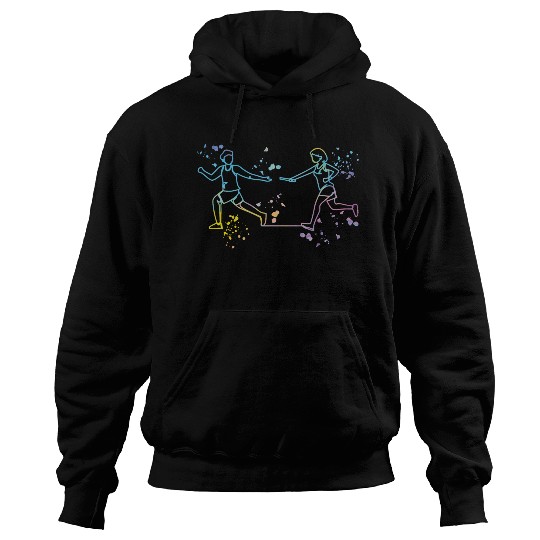 Relay Racer Relay Racing Relay Race Hoodies