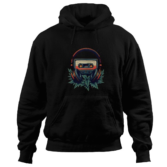 Retro Beats: Old School Cassette Hoodies"