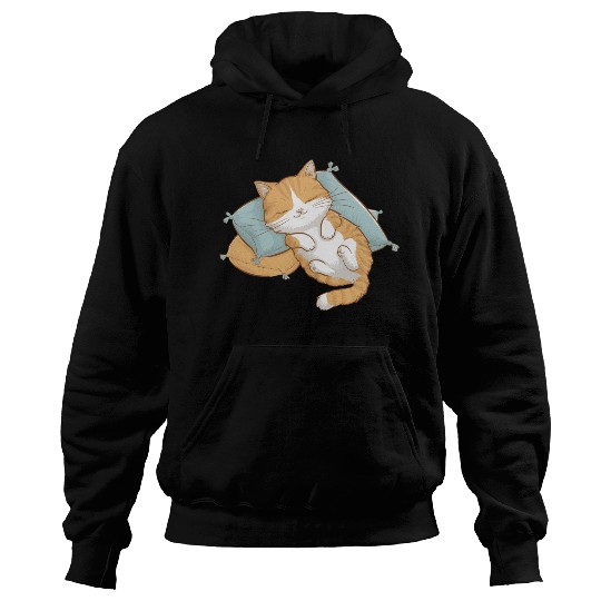 Cozy Cat Nap Hoodies