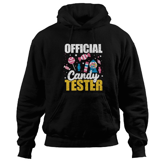 Kids Women Official Candy Tester For Candy Lover Hoodies