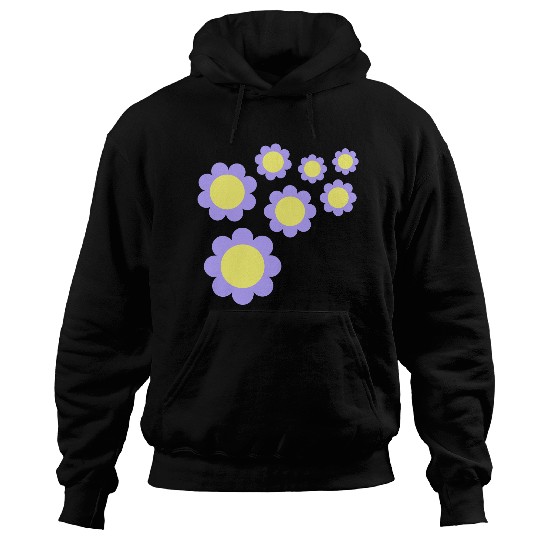 Many Pretty Daisy Flowers Decorative Nature Design Hoodies