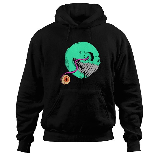 Cringe Zombie Pac Man Hoodies