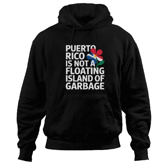 Puerto Rico Pride Bold Awareness Statement Hoodies
