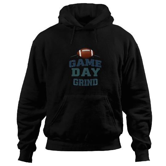 Game Day Challenge - Grind to the Finish, football Hoodies