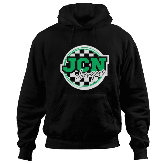 JCN Chargers checkerboard, Jefferson County North Hoodies