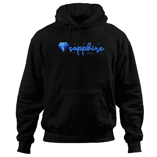 Sapphire gemstone jewel Hoodies