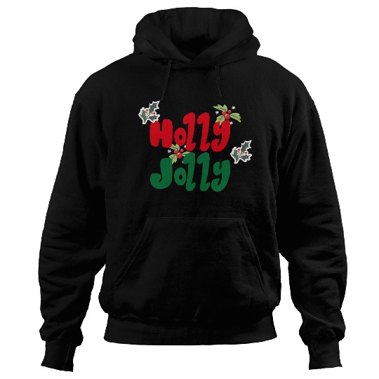 holly jolly Christmas Hoodies