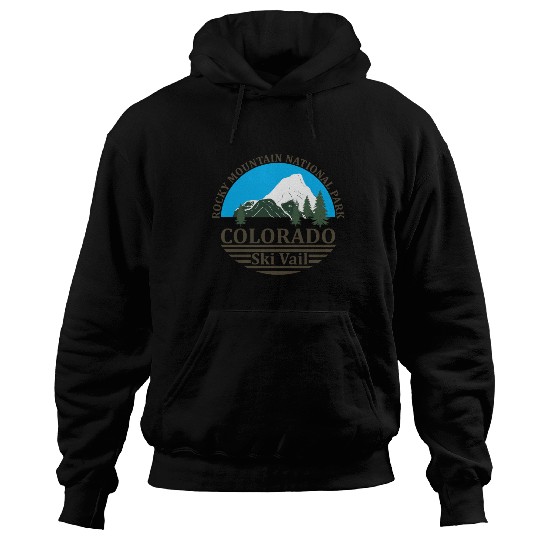 Vail Colorado ski resort Hoodies