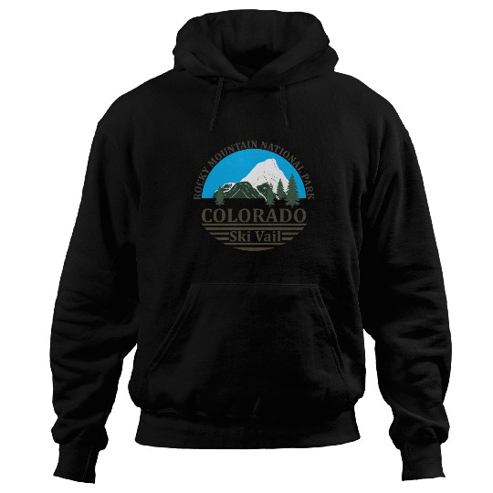 Vail Colorado ski resort Hoodies
