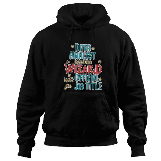 Data Analyst Wizard Data Science Hoodies