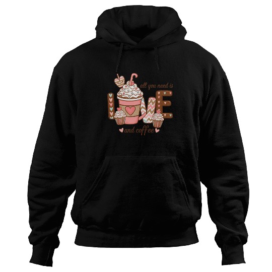 Valentines Cute, Valentine Retro Hoodies