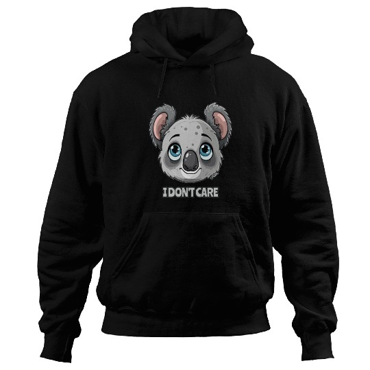 Cute Koala - I Don’t Care Hoodies