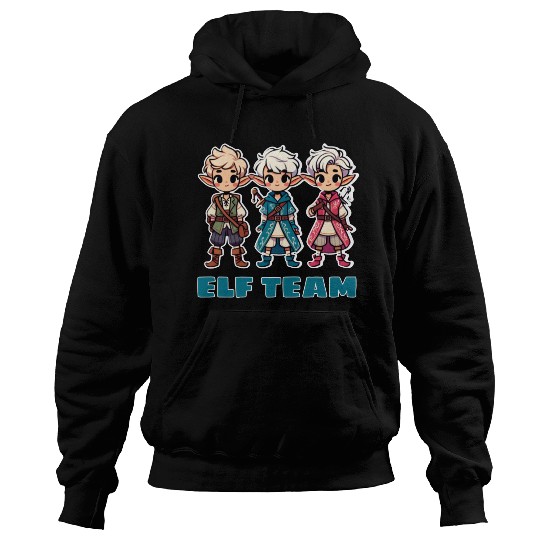 Enchanted Elf Vibes Hoodies
