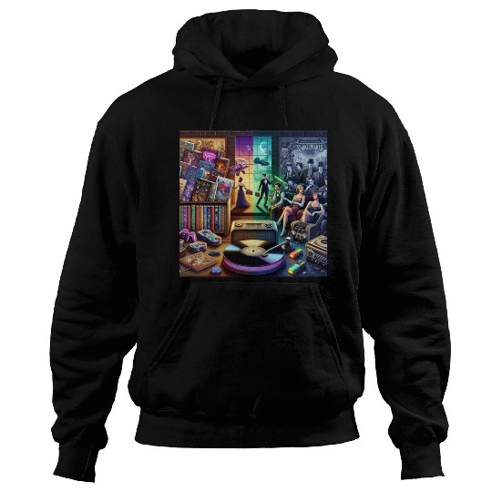 Pop Culture Mashups Hoodies