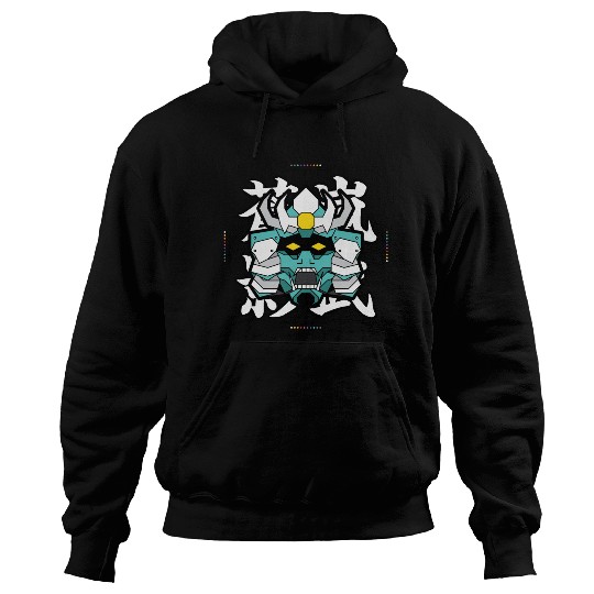 SEKMOLAI - Samurai Teal Hoodies