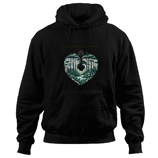 Evergreen Nature Lover Art Hoodies
