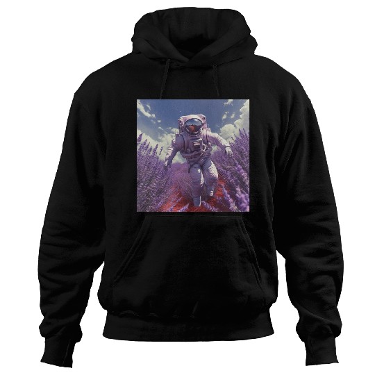 post nuclear lavender farmer Hoodies