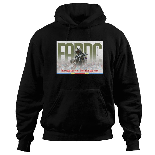 Support to the Armed Forces of DR Congo Hoodies