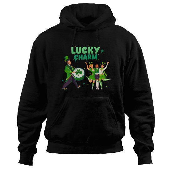 Lucky Charm Unisex Lightweight Crewneck Hoodies