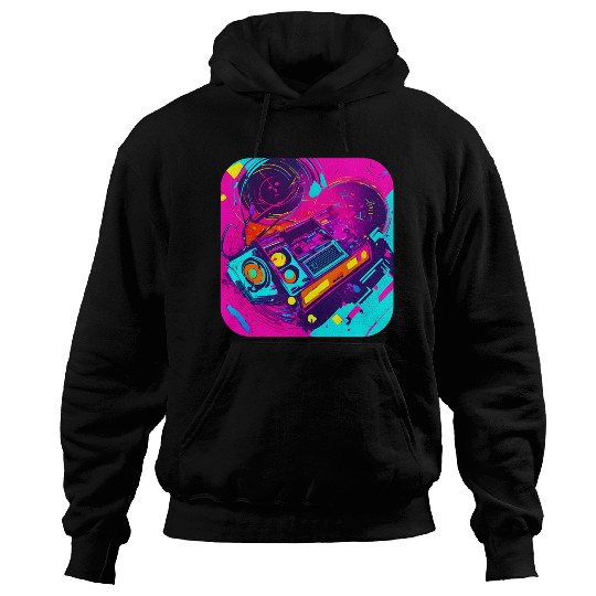 80s lifestyle oldschool pop Hoodies