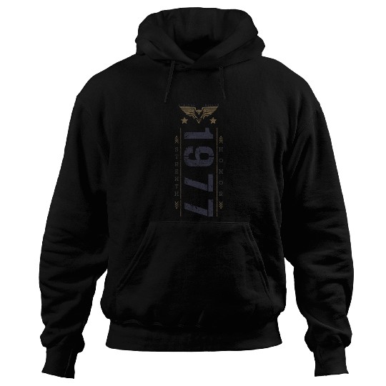 Limited Edition 1977 Birthday Strength and Honor Hoodies
