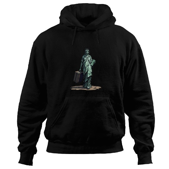 Funny Statue of Liberty USA America Sarcasm Hoodies