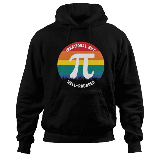 Funny Math Pi Symbol | LGBTQ+ Pride Hoodies