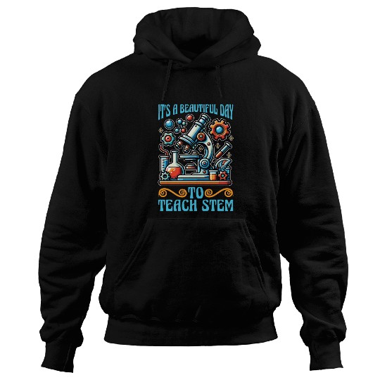 STEM Teacher It's A Beautiful Day Computer Science Hoodies