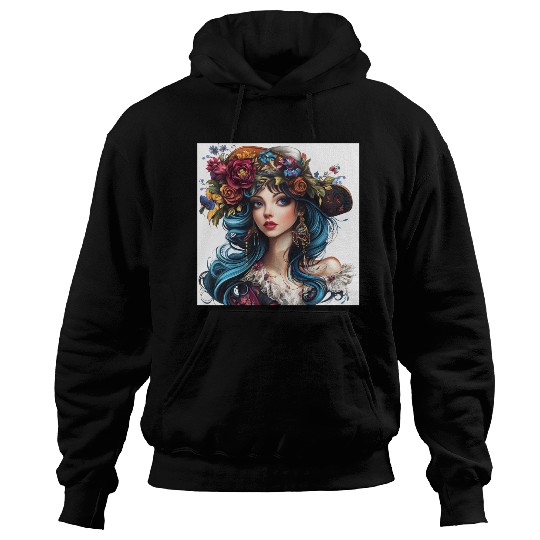Floral Bohemian Beauty Hoodies