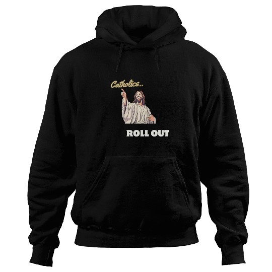 Catholics Roll Out- Jesus Transformer Hoodies